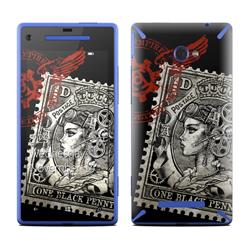 DecalGirl HTC8-BLKPEN HTC Windows 8X Skin - Black Penny DecalGirl HTC8-BLKPEN HTC Windows 8X Skin - Black Penny