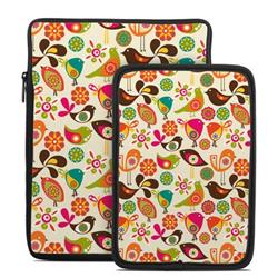 TSLV-BIRDFLOWERS Tablet Sleeve - Bird Flowers TSLV-BIRDFLOWERS Tablet Sleeve - Bird Flowers