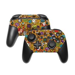 DecalGirl NSWP-PSYCH Nintendo Switch Pro Controller Skin - Psychedelic DecalGirl NSWP-PSYCH Nintendo Switch Pro Controller Skin - Psychedelic