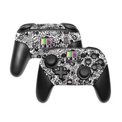 DecalGirl NSWP-TVKILLS Nintendo Switch Pro Controller Skin - TV Kills Everything DecalGirl NSWP-TVKILLS Nintendo Switch Pro Controller Skin - TV Kills Everything
