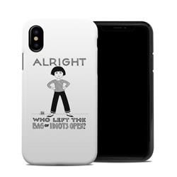 DecalGirl AIPXHC-IDIOTS Apple iPhone X Hybrid Case - Bag of Idiots DecalGirl AIPXHC-IDIOTS Apple iPhone X Hybrid Case - Bag of Idiots