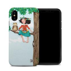 DecalGirl AIPXHC-NVRALONE Apple iPhone X Hybrid Case - Never Alone DecalGirl AIPXHC-NVRALONE Apple iPhone X Hybrid Case - Never Alone