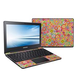 DecalGirl SCB2-BRDITZ Samsung Chromebook 2 Skin - Bright Ditzy DecalGirl SCB2-BRDITZ Samsung Chromebook 2 Skin - Bright Ditzy