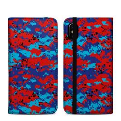 DecalGirl AIPXFC-DIGIPCAMO Apple iPhone X Folio Case - Digital Patriot Camo DecalGirl AIPXFC-DIGIPCAMO Apple iPhone X Folio Case - Digital Patriot Camo