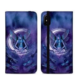 DecalGirl AIPXFC-MOONFAIRY Apple iPhone X Folio Case - Moon Fairy DecalGirl AIPXFC-MOONFAIRY Apple iPhone X Folio Case - Moon Fairy