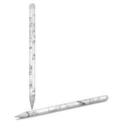 Apen-wht-marble Apple Pencil 2nd Gen Skin - White Marble