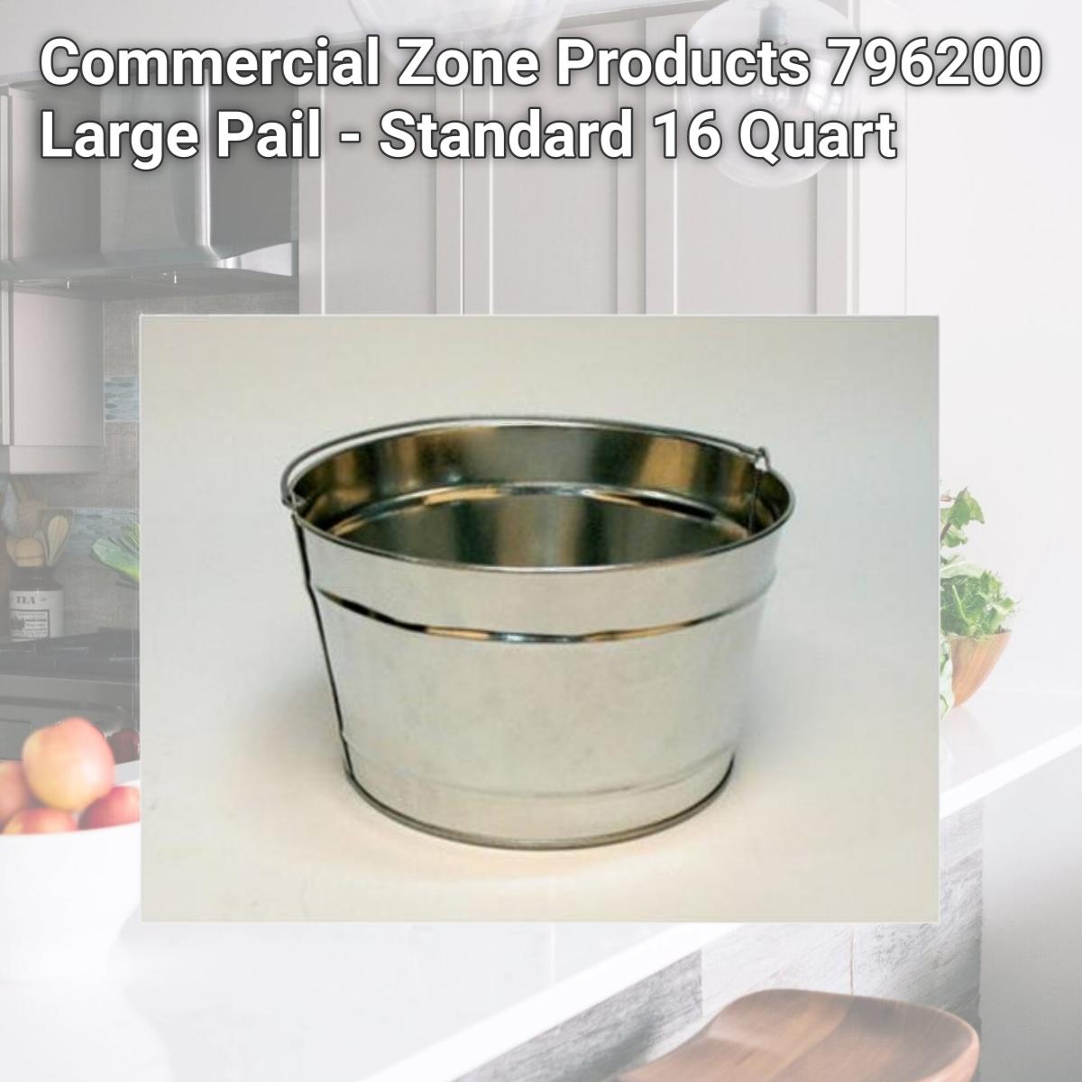 Picture of Commercial Zone Products 796200 Large Pail - Standard 16 Quart