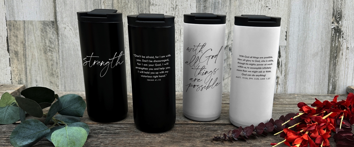 Picture of Dicksons 37013 Tumbler Do Not Be Afraid I Am With You