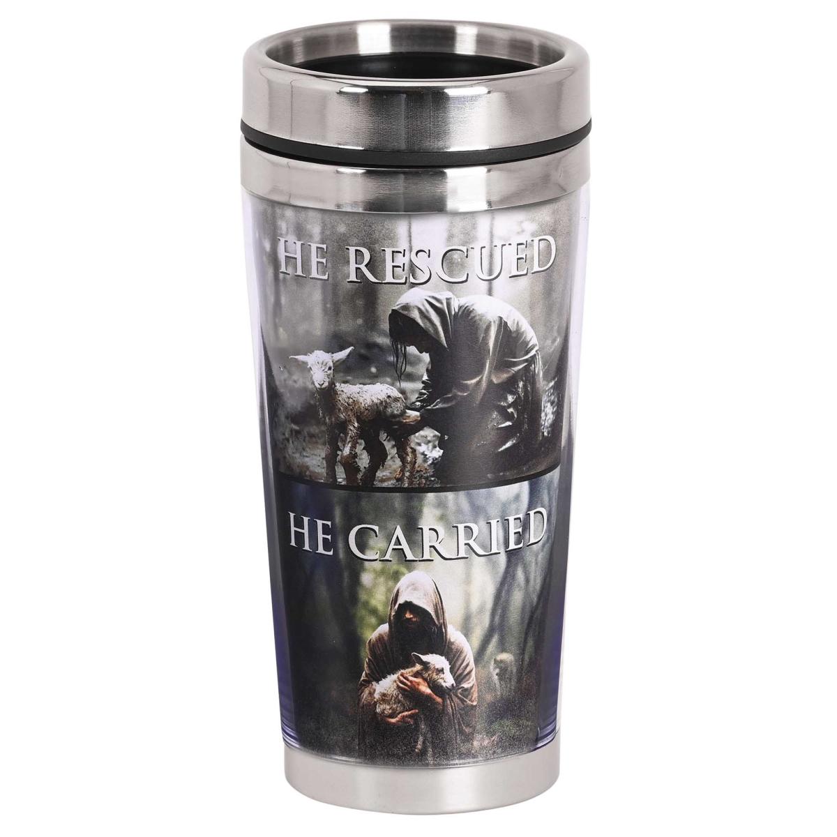 Picture of Dicksons SSMUG-390 Travel Mug He Ran Rescued Carried 16 Oz