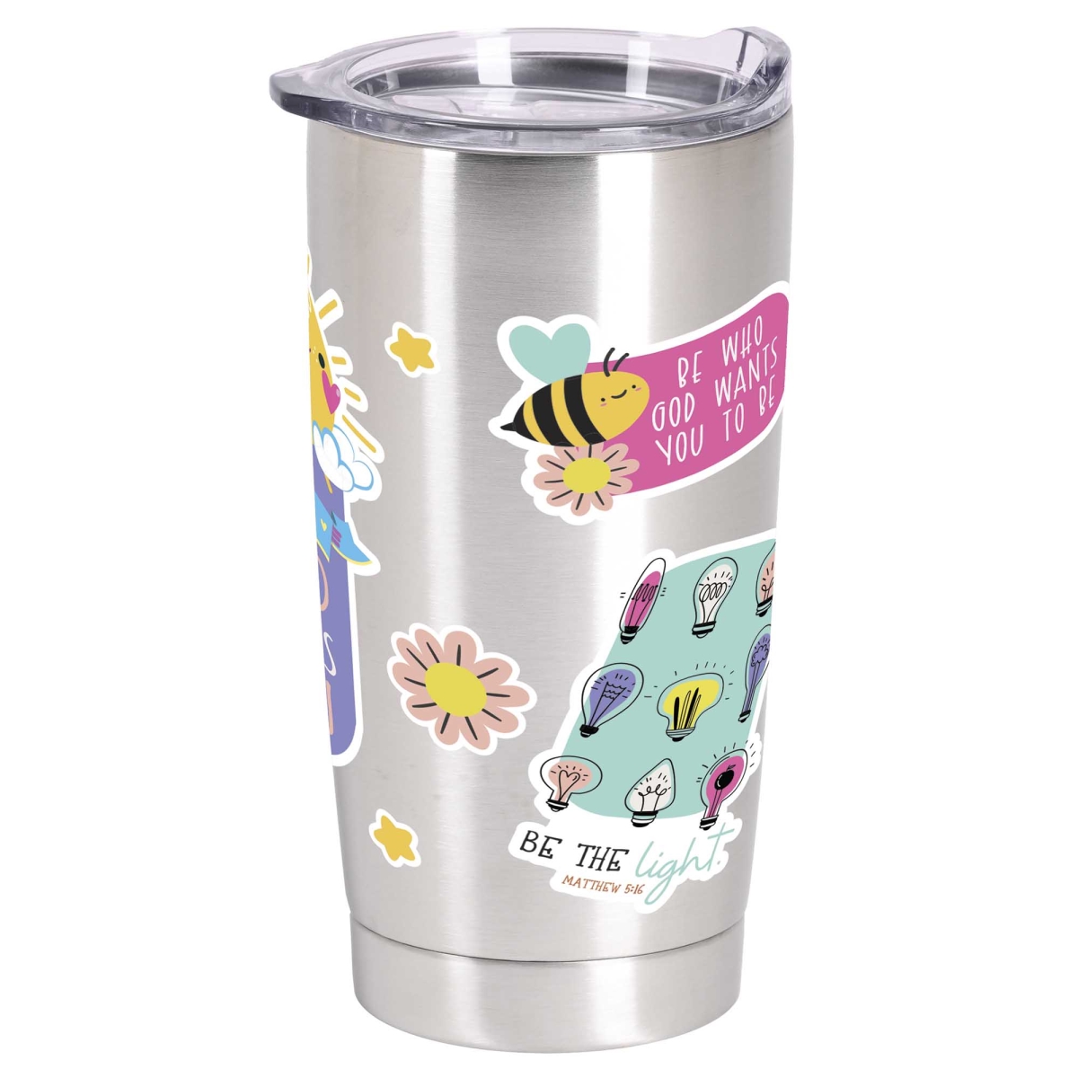 Picture of Dicksons SSTUMSS-2 Tumbler Smile God Loves 20 Oz