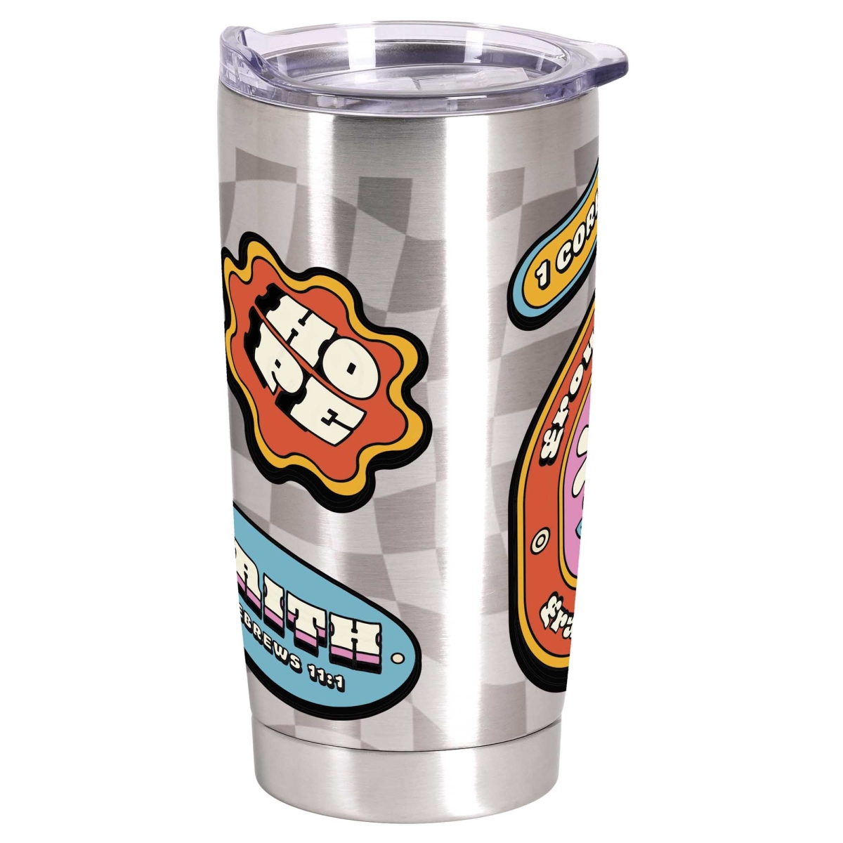 Picture of Dicksons SSTUMSS-1 Tumbler Retro Grow In The Grace 20 Oz
