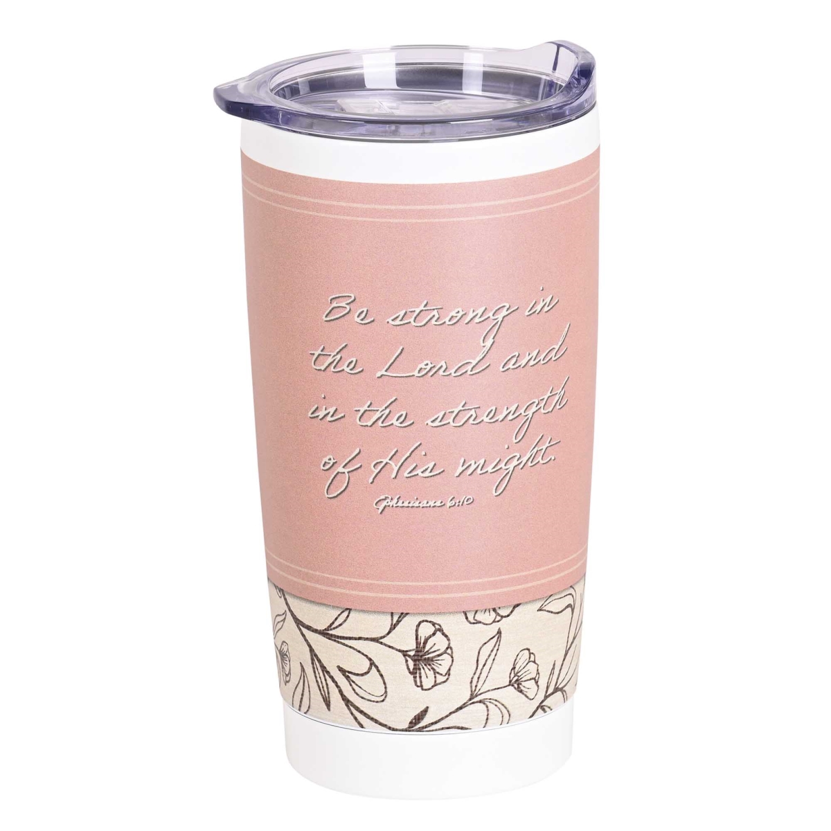 Picture of Dicksons SSTUMW-178 Tumbler White Full Armor Of God