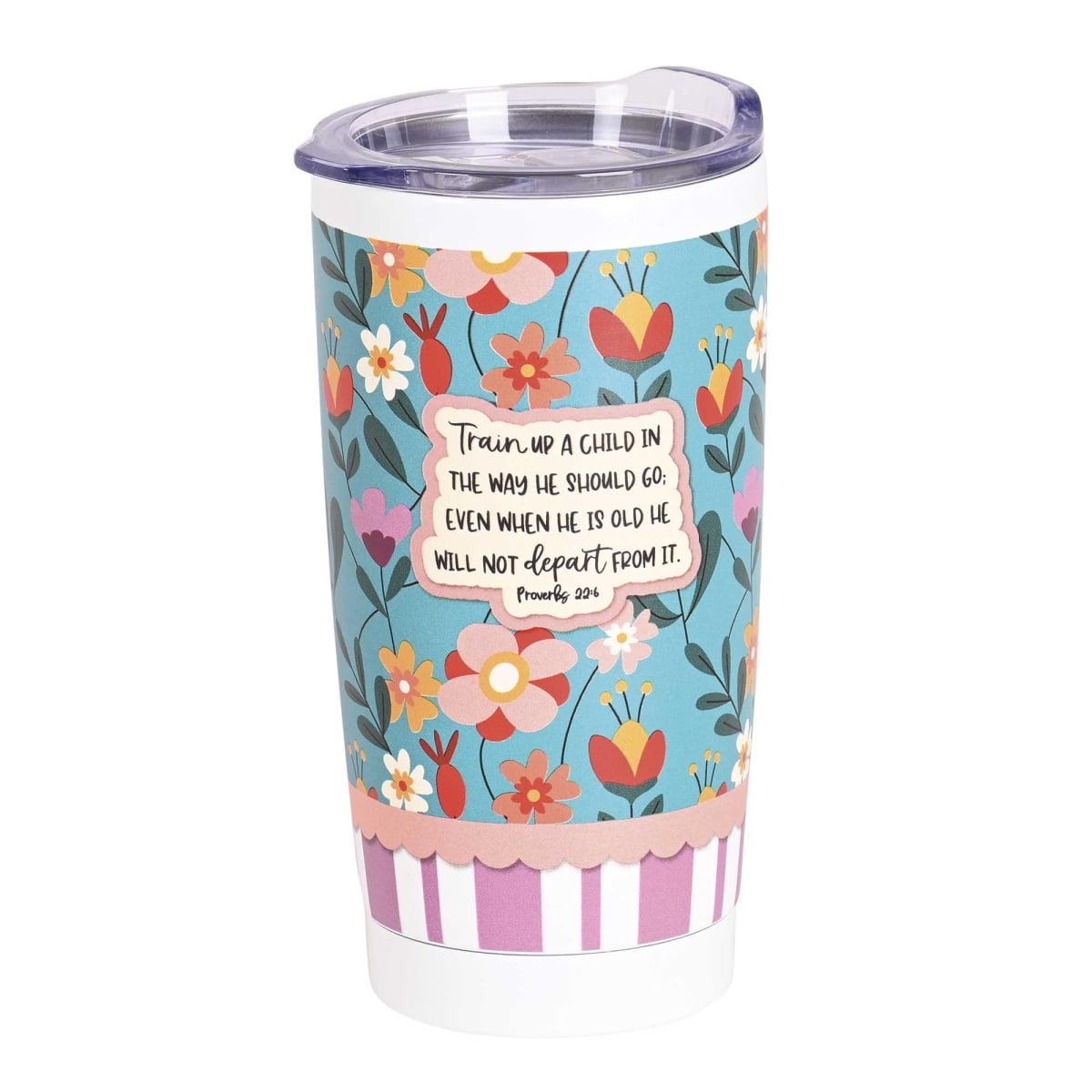 Picture of Dicksons SSTUMW-180 Tumbler Motherhood Is Kingdom Work White