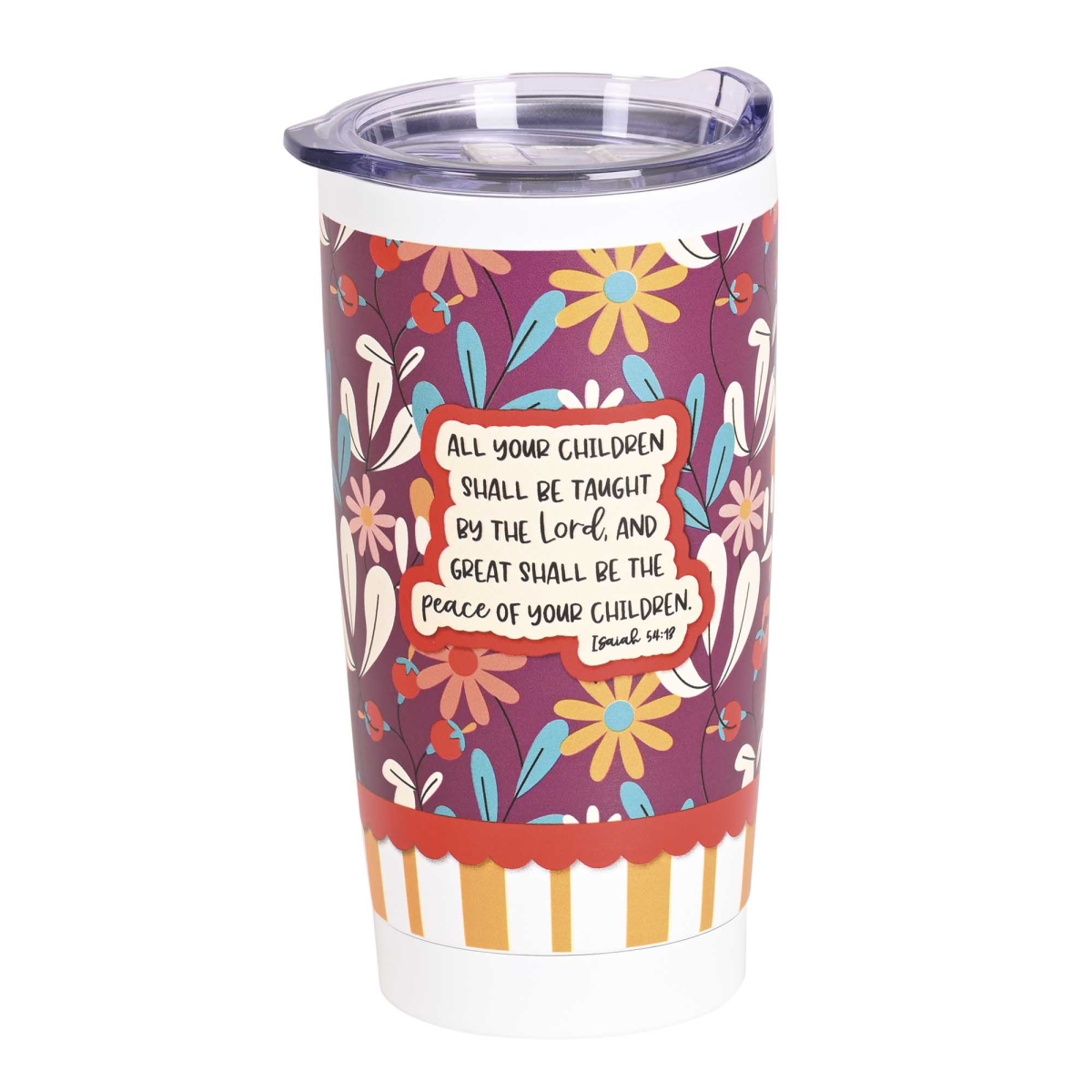 Picture of Dicksons SSTUMW-181 Tumbler Homeschool Mom White