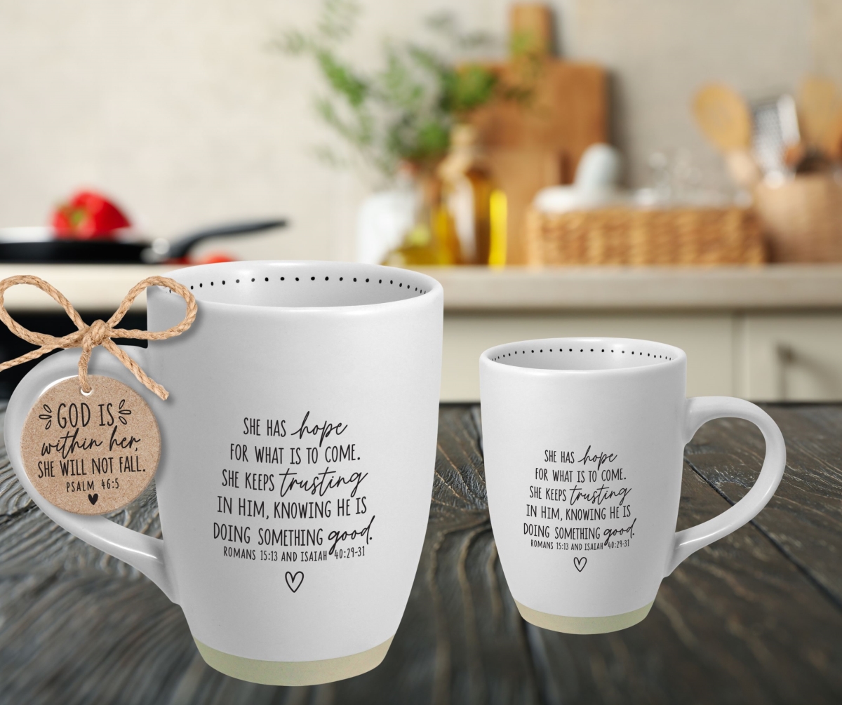 Picture of Dicksons 18856 Mug She Has Hope For What Is To Come