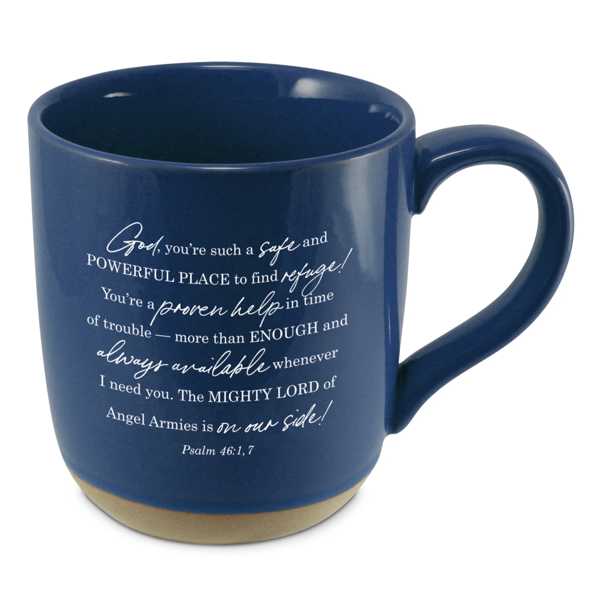 Picture of Dicksons 18427 Mug God Of Angel Armies By My Side Navy