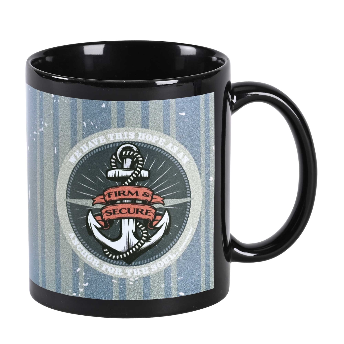 Picture of Dicksons MUG-1218 Black Mug Anchor We Have This Hope