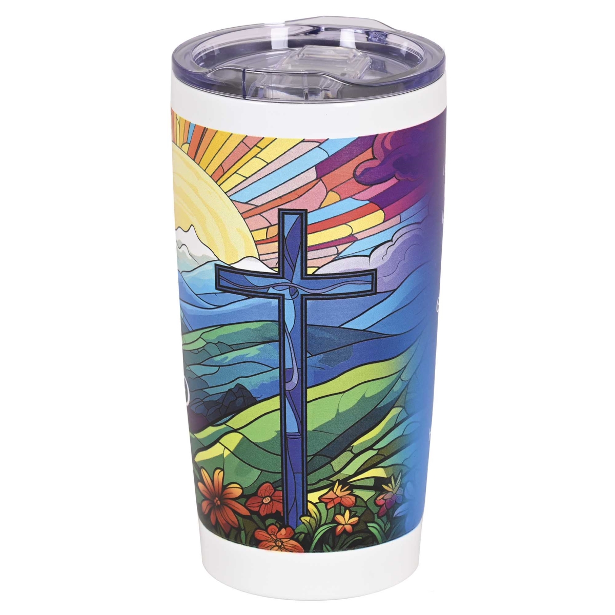 Picture of Dicksons SSTUMW-185 Tumbler His Eye Is On The Sparrow 20 Oz