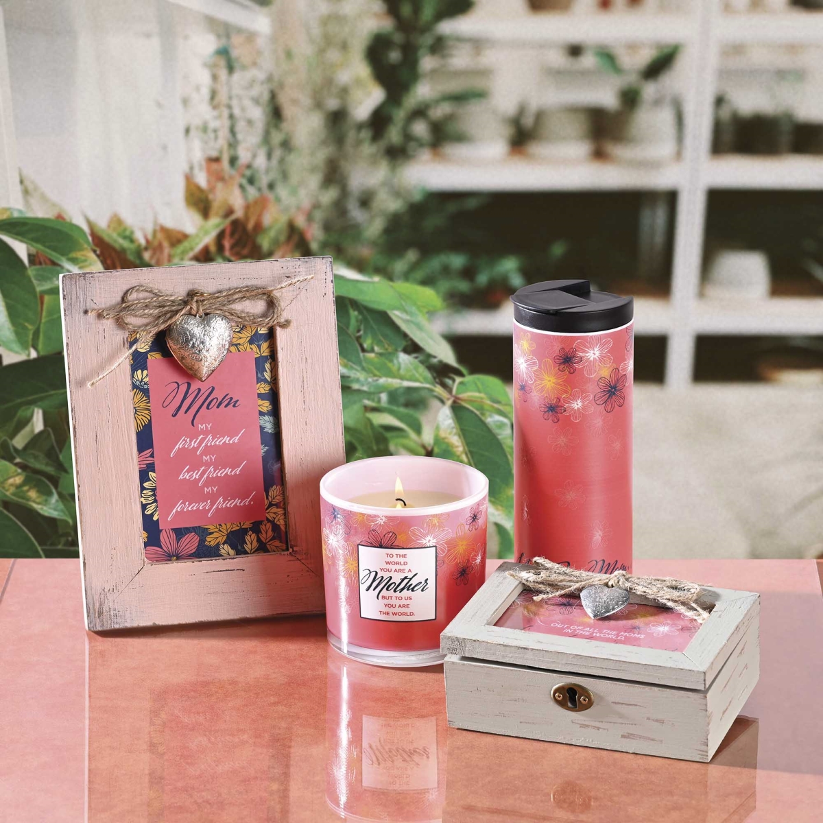 Picture of Dicksons ETUMW2 White Tumbler I Love You Mom 20 Oz
