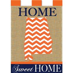 01870 Home Sweet Home Double Applique Flag