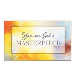Splk106-275 10 X 6 In. You Are Gods Ephesians 2- 10 Wall Plaque
