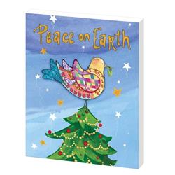 40014 8 X 10 In. Plaque Peace On Earth Bird