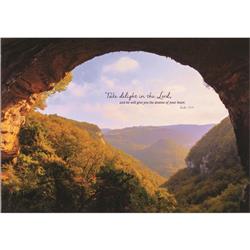 Plk2014-545 20 X 14 In. Delight In The Lord, Psalm 37-4 Picture Frames