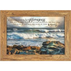 62bw-1812-814 18 X 12 In. Clearing By Robin-lee Viera. Psalms 65-5-7 Picture Frames