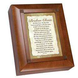 605rb Breavement Remembrance Box - We Little Knew That Morning That God Was Going To Call You Name