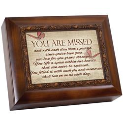 Un12 Breavement Urn - You Are Missed & With Each Day Thats Passed Since You Have Been Gone