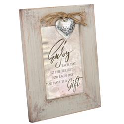Lf16n Enjoy Each Day To The Fullest Photo Frame - 4 X 6 In.