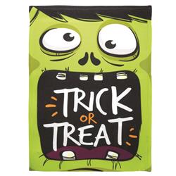 M070053 Print Trick Or Treat Polyester Large House Flag & Outdoor Flag