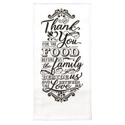 Towel-26 Cotton Flour Sack Towel - Thank You For - 18 X 22 In.