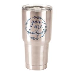 Sstum-18 30 Oz Stainless Steel Cold Or Hot Cup Tumbler - You Are Beautiful