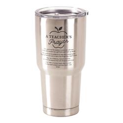Sstum-25 30 Oz Stainless Steel Cold Or Hot Cup Tumbler - A Teachers Prayer