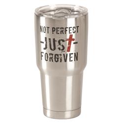 Sstum-44 30 Oz Not Perfect Just Stainless Steel Tumbler