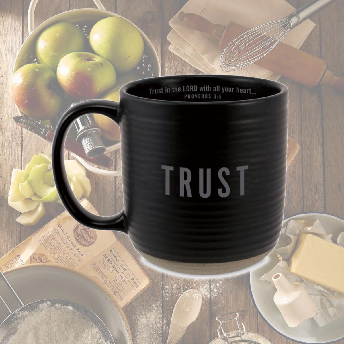 Picture of LCP 18689 20 oz Textured Trust Black Coffee Cup