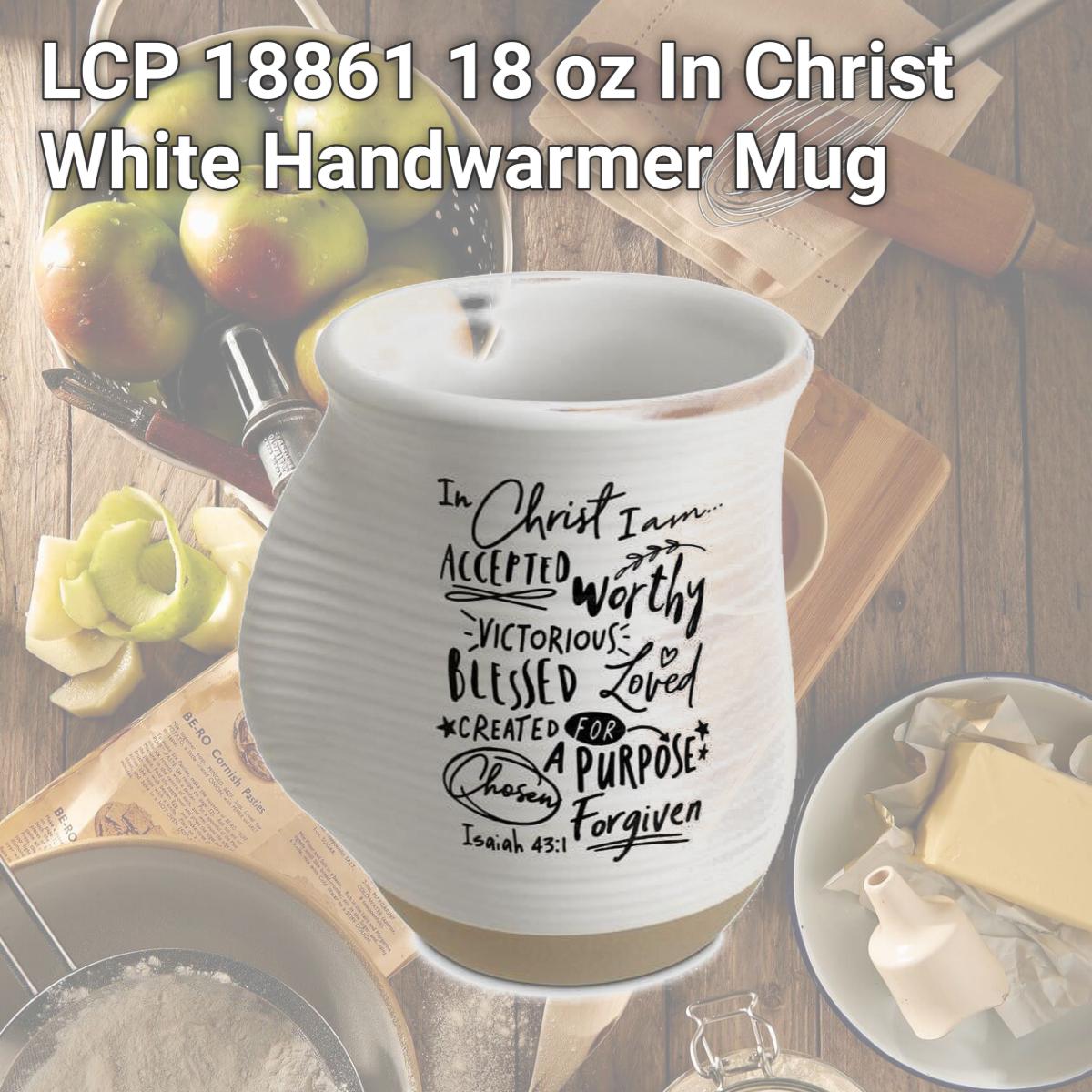 Picture of LCP 18861 18 oz In Christ White Handwarmer Mug