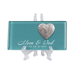 UPC 603799600026 product image for TLGL49BL 4 x 2 in. Mo Dad, I Love You So Much Ceramic Tile | upcitemdb.com