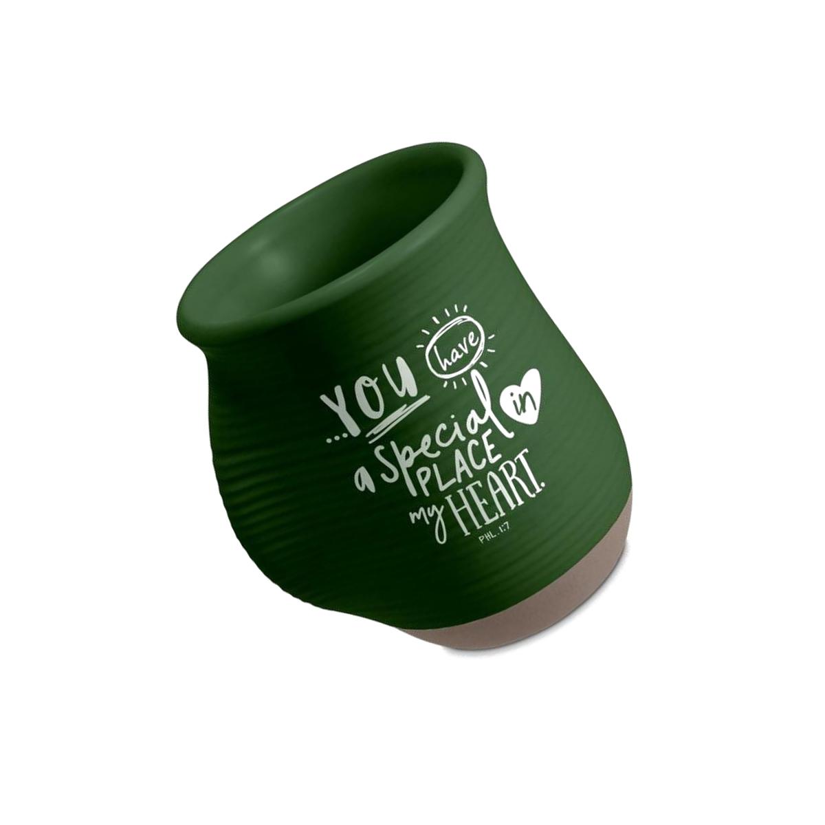 Picture of LCP 12958 14 oz Special Place Green Handwarmer Mug