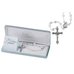 UPC 603799000185 product image for 32-0776 ROSARY NO TEARS IN HEAVEN CRYSTL AB 5MM | upcitemdb.com
