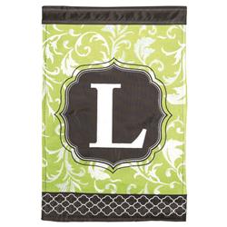 1068 FLAG DBAPP MONOGRAM L GREEN & BLACK