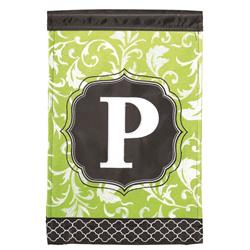 1071 FLAG DBAPP MONOGRAM P GREEN & BLACK