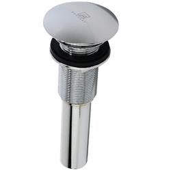 9290-cp Umbrella Drain Without Overflow, Polished Chrome