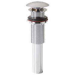 9298-cp 8.75 X 2.75 In. Drain Umbrella Push Button Without Overflow, Polished Chrome