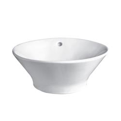 1435-cwh Classically Redefined Vessel Sink, White