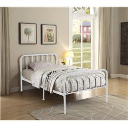 121442 Bed In A Box, White - Twin Size - 40.5 X 35.43 X 77.5 In.
