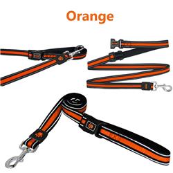 Dca1348-08xs-s 4 Ft. Athletica Easy-snap Air Leash, Orange - Extra Small & Small