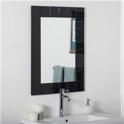 Ssm414-1b Montreal Modern Bathroom Mirror - Black