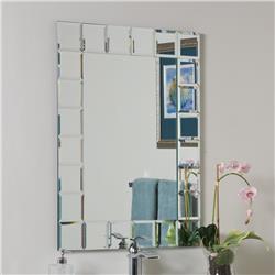 Ssm414-1c Prince Modern Bathroom Mirror - Silver